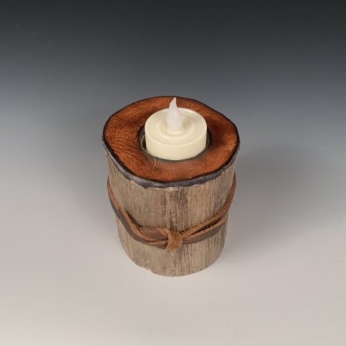 Alternative view of Small Wildwood Candle Pillar