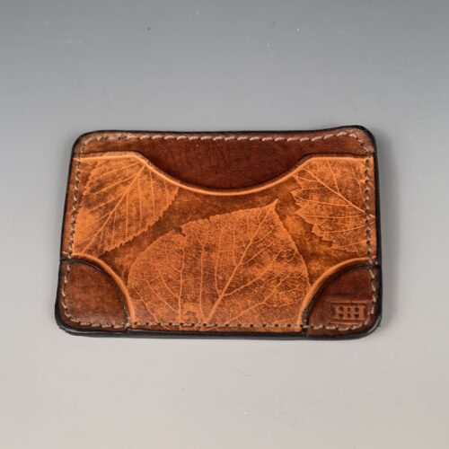 Brown Leather Cash & Card Wallet