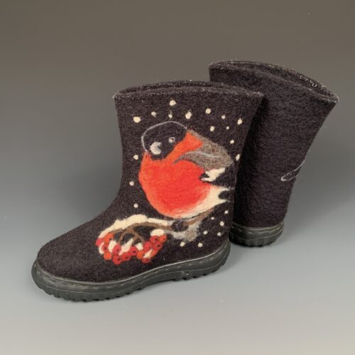 Alternative view of Children's Boots with Birds
