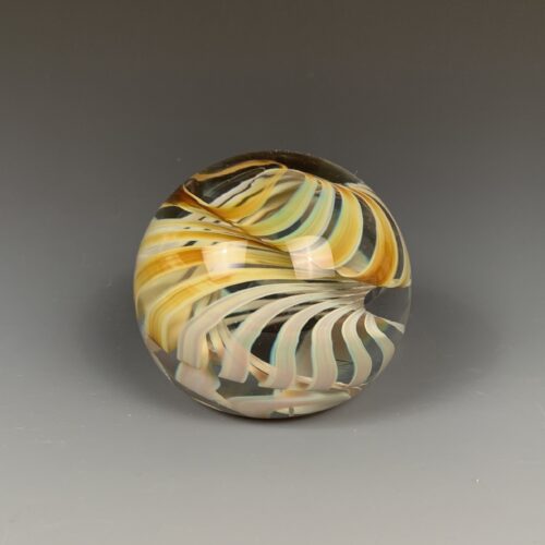Yellow Helix Paperweight