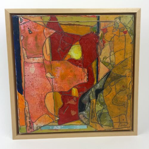 Red/Orange Combine #1 Wall Art