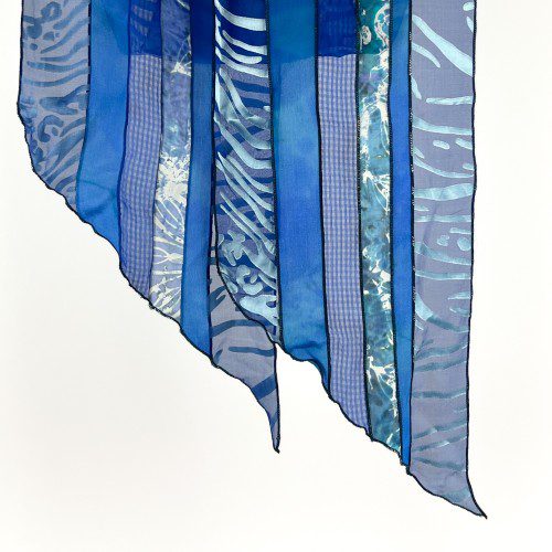Alternative view of Silk Collage Scarf