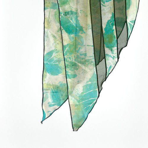Alternative view of Silk Collage Scarf