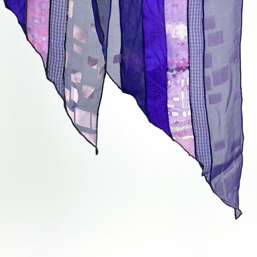 Alternative view of Silk Collage Scarf
