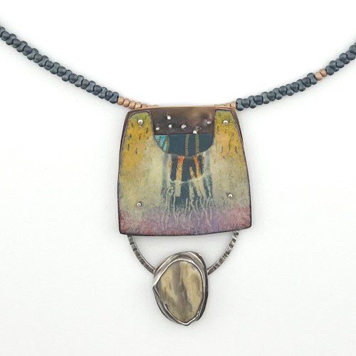 Enameled Necklace