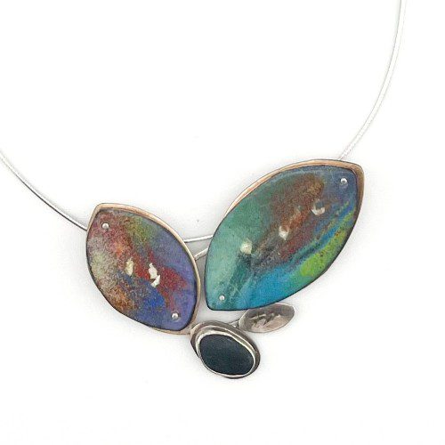 Enameled Necklace