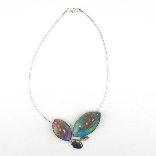 Alternative view of Enameled Necklace
