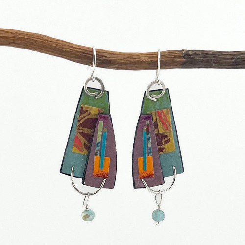 Collage Earrings