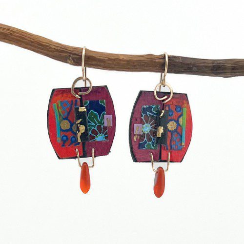 Collage Earrings