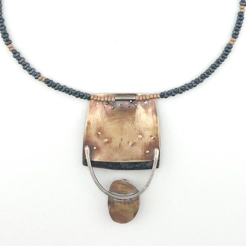 Alternative view of Enameled Necklace