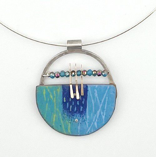 Enameled Necklace