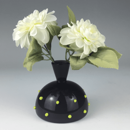 Alternative view of Dotted Vase