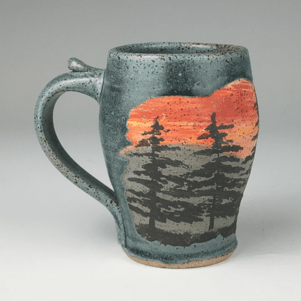 Alternative view of Sunset Mug