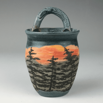 Sunset Wall Vase