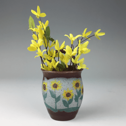 Alternative view of Sunflower Wall Vase