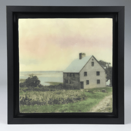 "Choate Island Manor" Encaustic