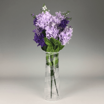 Alternative view of Tall Glass Vase