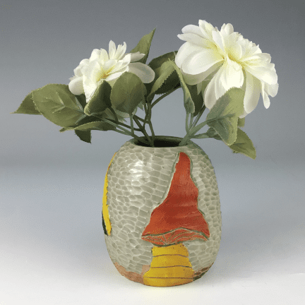 Alternative view of Mushroom Vase
