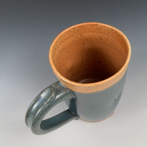 Alternative view of Large Slate Blue Dimple Mug