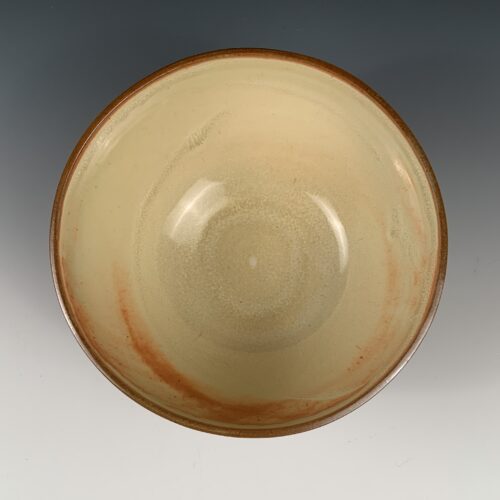 Alternative view of Dark Teal & Yellow Serving Bowl