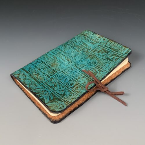 Teal Leather Journal