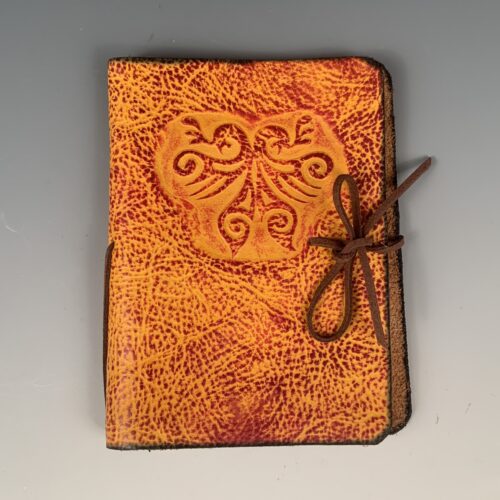 Alternative view of Yellow Leather Journal