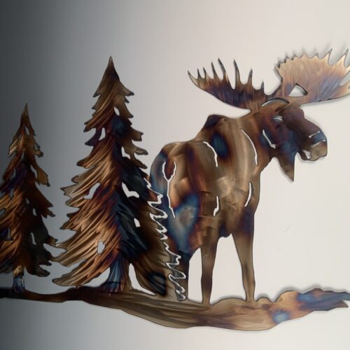 Alternative view of Majestic Moose Wall Art