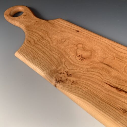 Alternative view of Cherry Serving Board