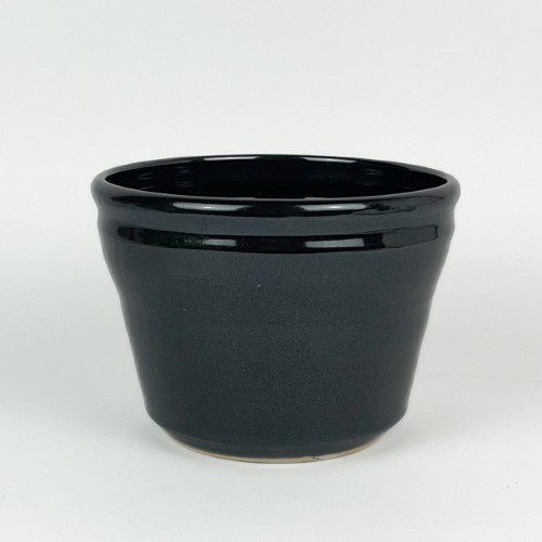 Alternative view of Black Planter/Cache Pot