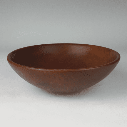 Alternative view of Hand-Turned Cherry Bowl
