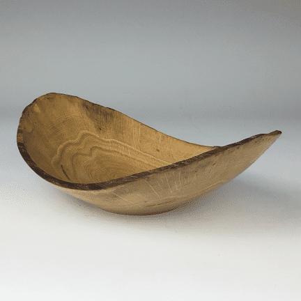 Natural Edge Mongolian Oak Bowl