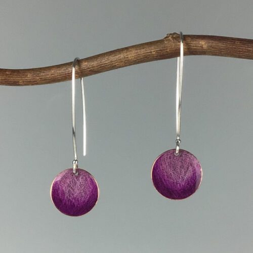 Hand-Colored Earrings