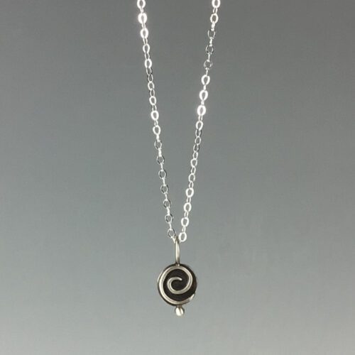 Alternative view of Mini Spiral Necklace