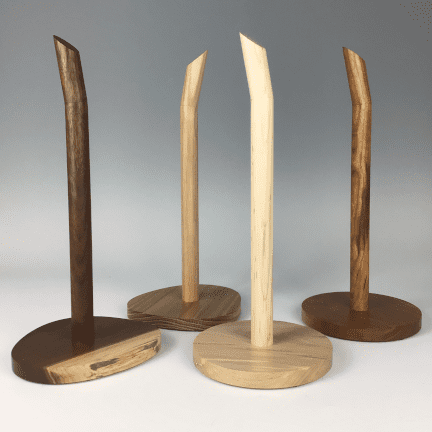 Alternative view of Handcrafted "The Irma" Paper Towel Holder