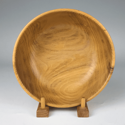 Alternative view of Hand-Turned Locust Bowl