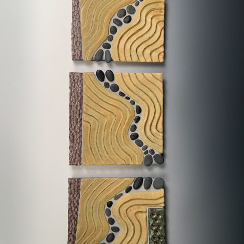 Ochre River Journey Triptych