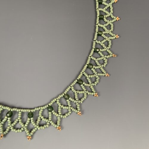 Alternative view of Canadian Jade Beaded Necklace