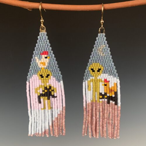 Alien Visit Earrings