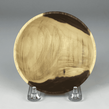 Alternative view of Tiny Hand-Turned Walnut Dish