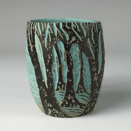 Alternative view of Carved Trees Mug