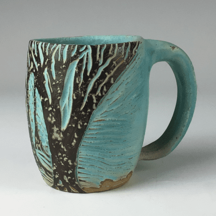 Carved Trees Mug