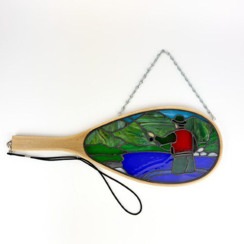 Fly Fishing Stained Glass