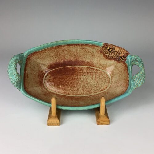 Bee Oval Dish - Image 2