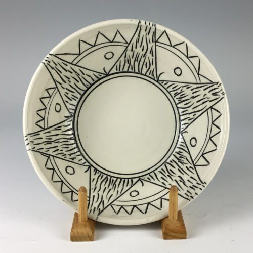 Black and White Fish Bowl