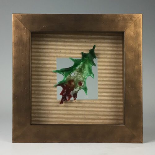 "Equal Night" Framed Glass Shadow Box