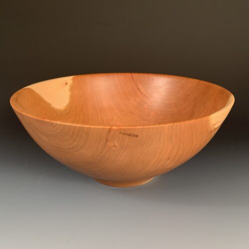 Cherry Turned Wood Bowl