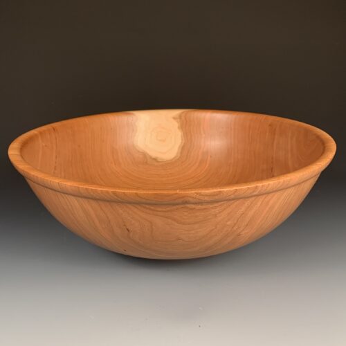 Cherry Turned Wood Bowl