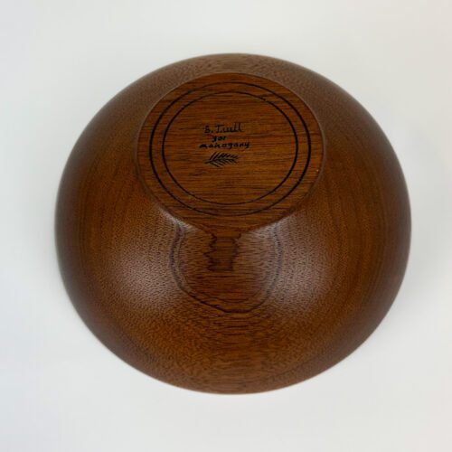 Alternative view of Mahogany Bowl