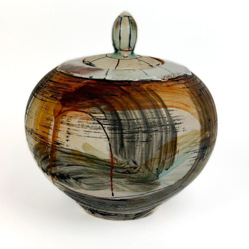 Round Lidded Jar