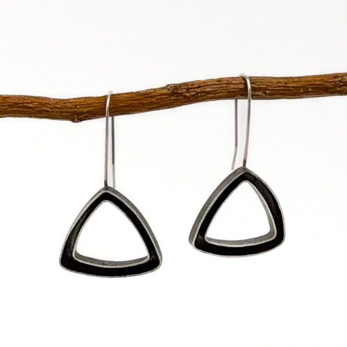 Sterling Silver and Resin Earrings